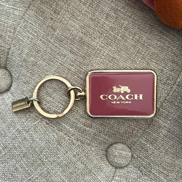 Coach Bundle—Coffee Mug / Keychain / 6 prs No-Show Socks - Picture 3 of 5